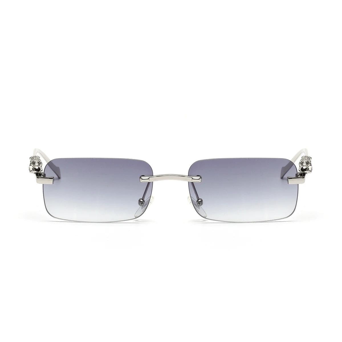Ruiao Rimless UV400 Square Sunglasses