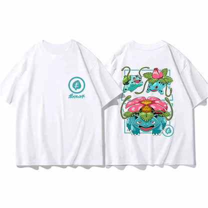 MINISO Pokémon Women's Tops Pokemon cotton Print T Shirt Trendy Summer Casual Short Sleeve Pikachu Cute Daily Clothing Tees New