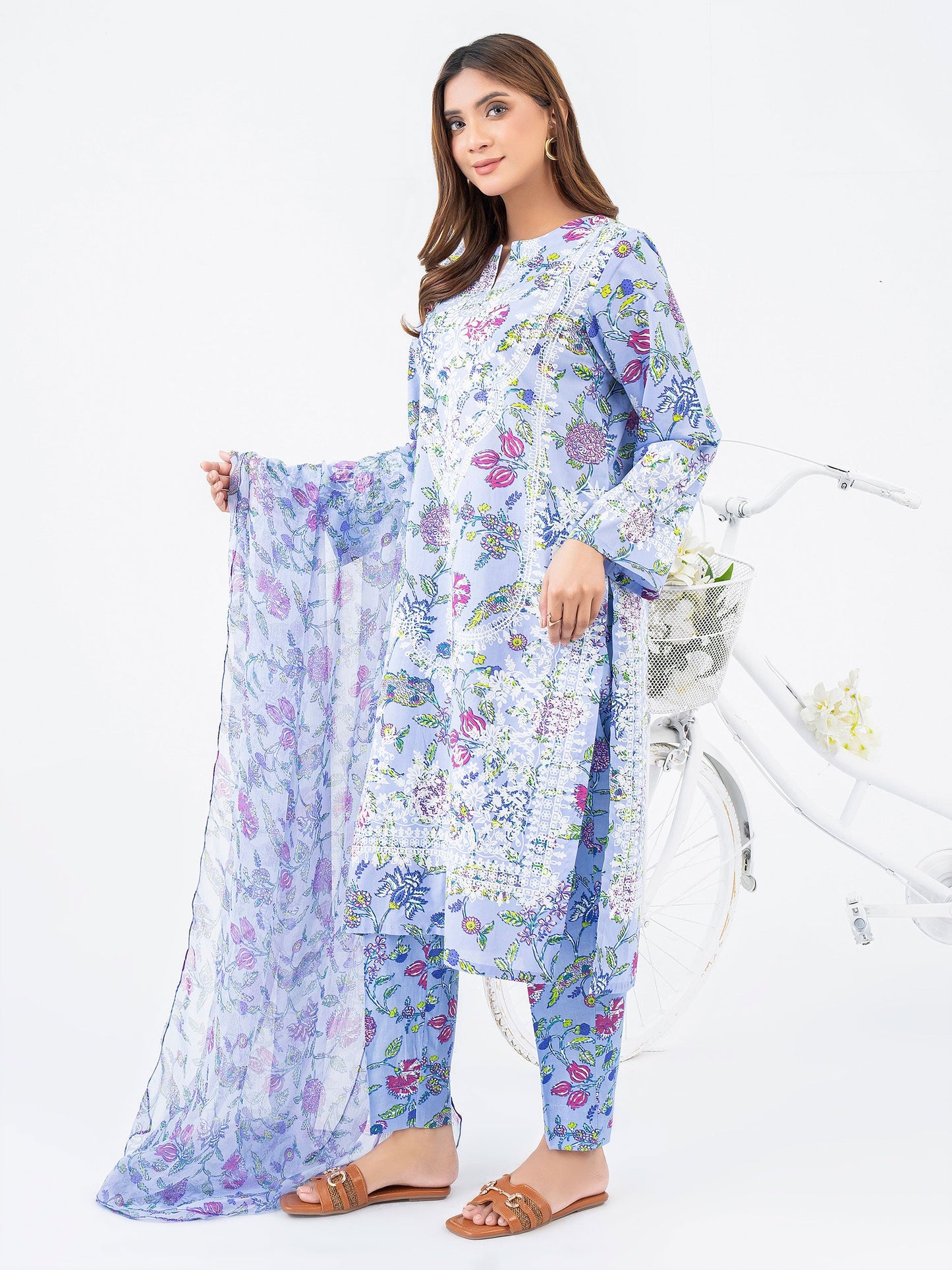 3 Piece Lawn Suit-Printed (Pret) | IMBASAT