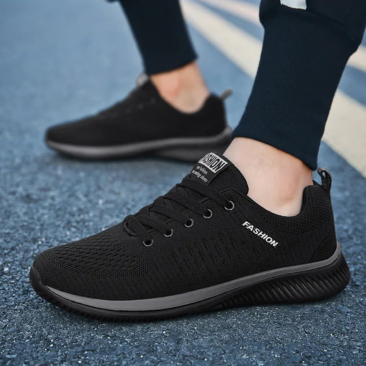 Mesh Men casual shoes Summer Breathable Sneakers Comfortable Lightweight - TaMNz