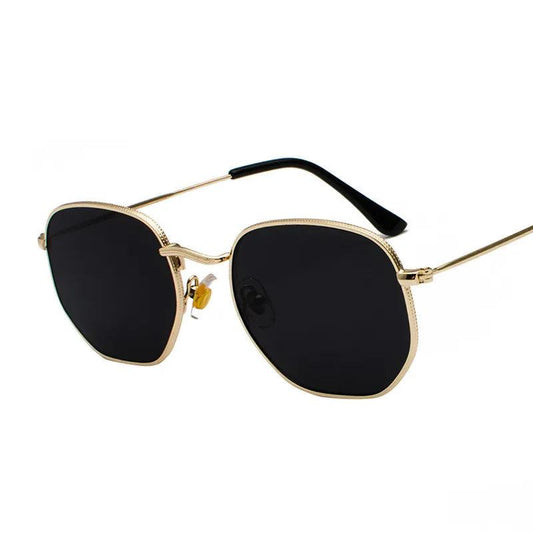 Vintage Metal Men Sunglasses Brand Designer Classic Driving Eyewear - TaMNz