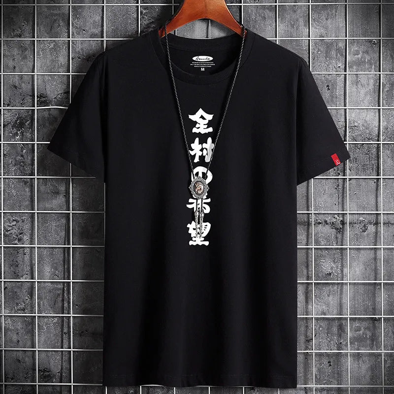 Summer Hip Hop Anime New Fashion Clothing Harajuku Retro Oversized Manga Goth Streetwear Vintage T-shirt - TaMNz