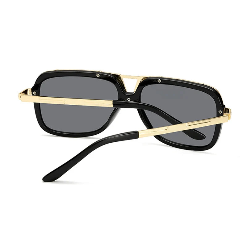 Vintage Sunglasses Square Shape Oculos De Sol UV400 - TaMNz