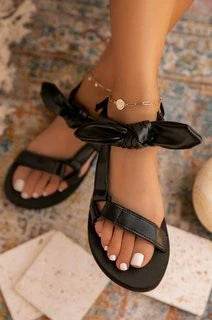 Large Size Flat Bottom Summer Beach Shoes - Tamnz