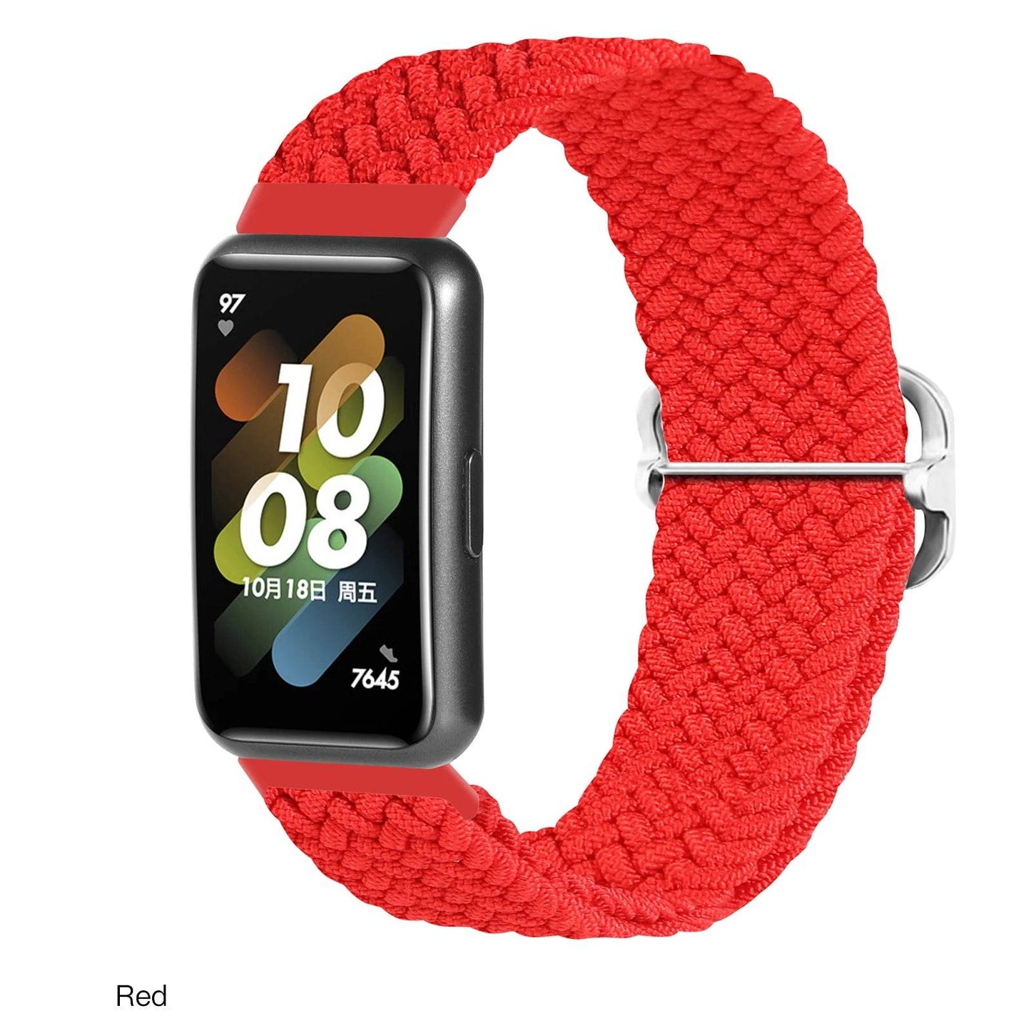 Nylon Loop Strap For Huawei Band 9/8/7 Adjustable Braided Replacement Bracelet Wristband For Huawei Band 7 8 9 Belt Accessories - Tamnz