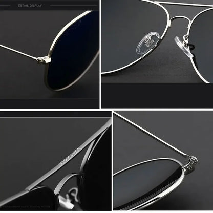 Classic Fashion Polarized Sunglasses Reflective - TaMNz