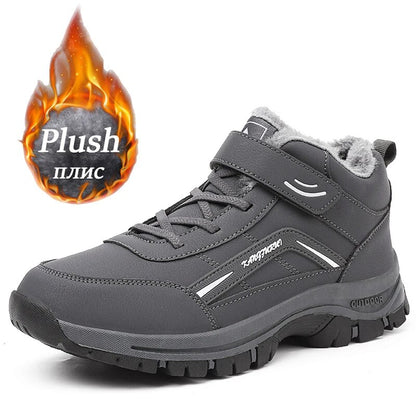 Unisex Shoes Anti Slip Snow Boots Outdoor High Quality Casual Cotton Hiking - TaMNz