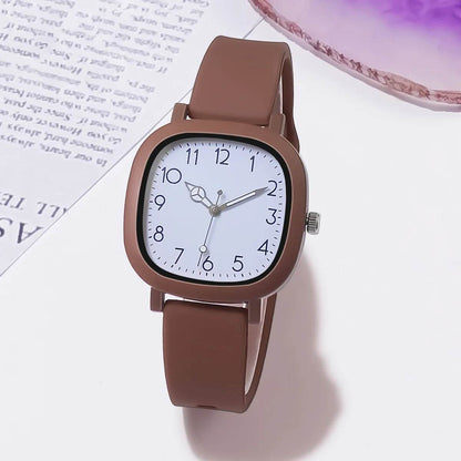 Fashion Brand Bear Women Quartz Watch 2024 Ladies Casual Silicone Jelly Watches Clock Girl Gift Zegarek Damski - Tamnz