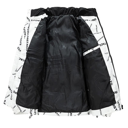 2023 New Winter Men's Parkas Plus Size 8xl Korean Fashion Stand Collar Thick Warm Puffer Jacket Windbreaker Thermal Padded Coat - TaMNz