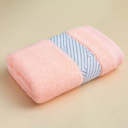 Pure Cotton Towel 35x75cm Long Staple Cotton Towels Quick-Dry Thicken Soft Face Towels Absorbent - TaMNz