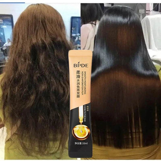 Magical Keratin Hair Mask 5 Seconds Fast Repairing Damaged Frizzy Hairs Soft Smooth Shiny for Permanent Straightening Hair Care - Tamnz