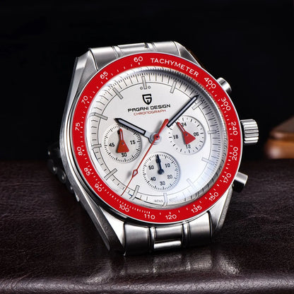 AK Project Men Watches Luxury Quartz Watch For Men Sapphire Bezel speed Chronograph Automatic - TaMNz