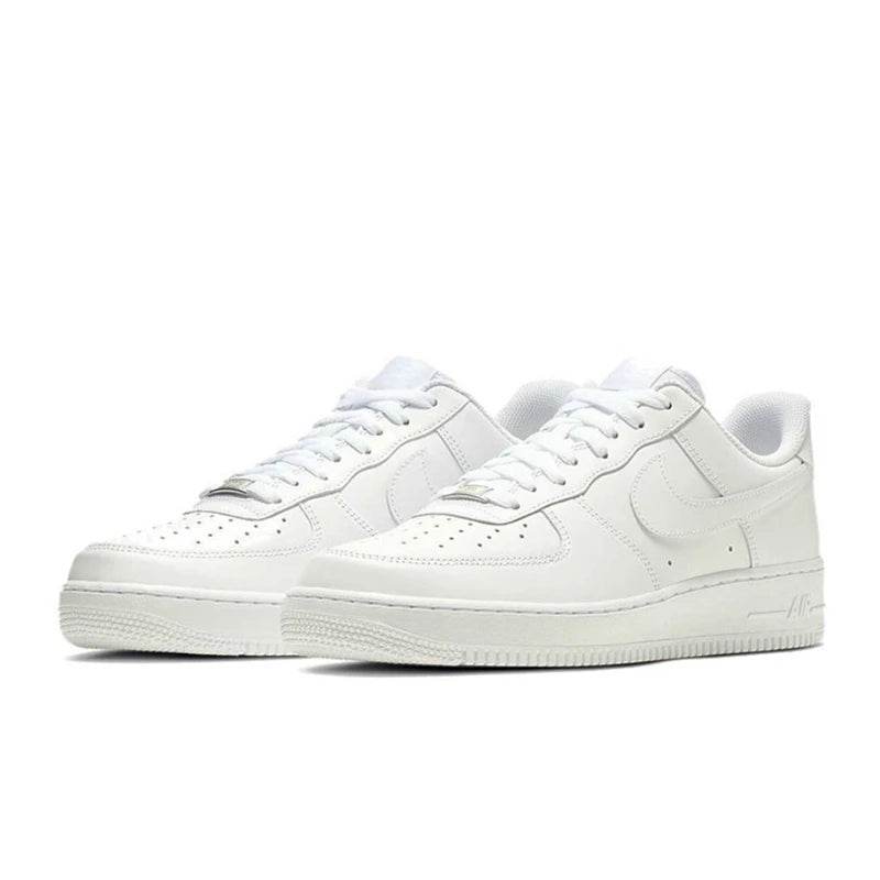 Nike Air Force 1 07 Men Woman Skateboarding Shoes Classics Black White Genuine leather Non-slip Comfortable Af1 Running Sneakers - Tamnz