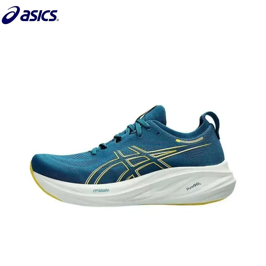 Asics Nimbus 26  Men Running Shoes Cushion Stability Asics Sports Shoes Unisex