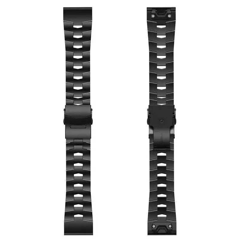 22mm Titanium Alloy Strap For Garmin Forerunner 745/Fenix 5 6 Quick Fit Connector Replacement Strap For 26mm Fenix 5X 6X/Fenix 3