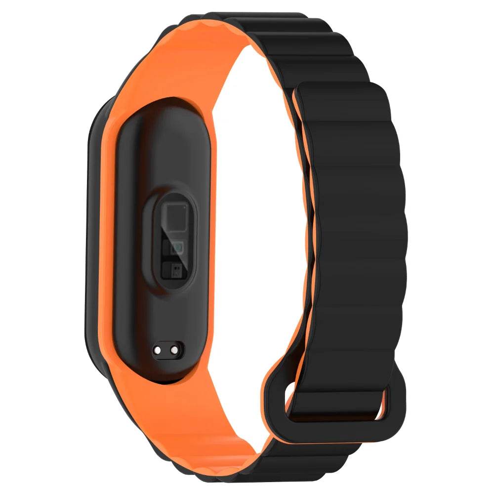 Silicone Strap For Xiaomi Mi Band 8 7 6 5 4 3 Magnetic Wristband Smart Watch for Mi Band 8 7 6Strap Mi Band 5 3 Band Accessories - Tamnz