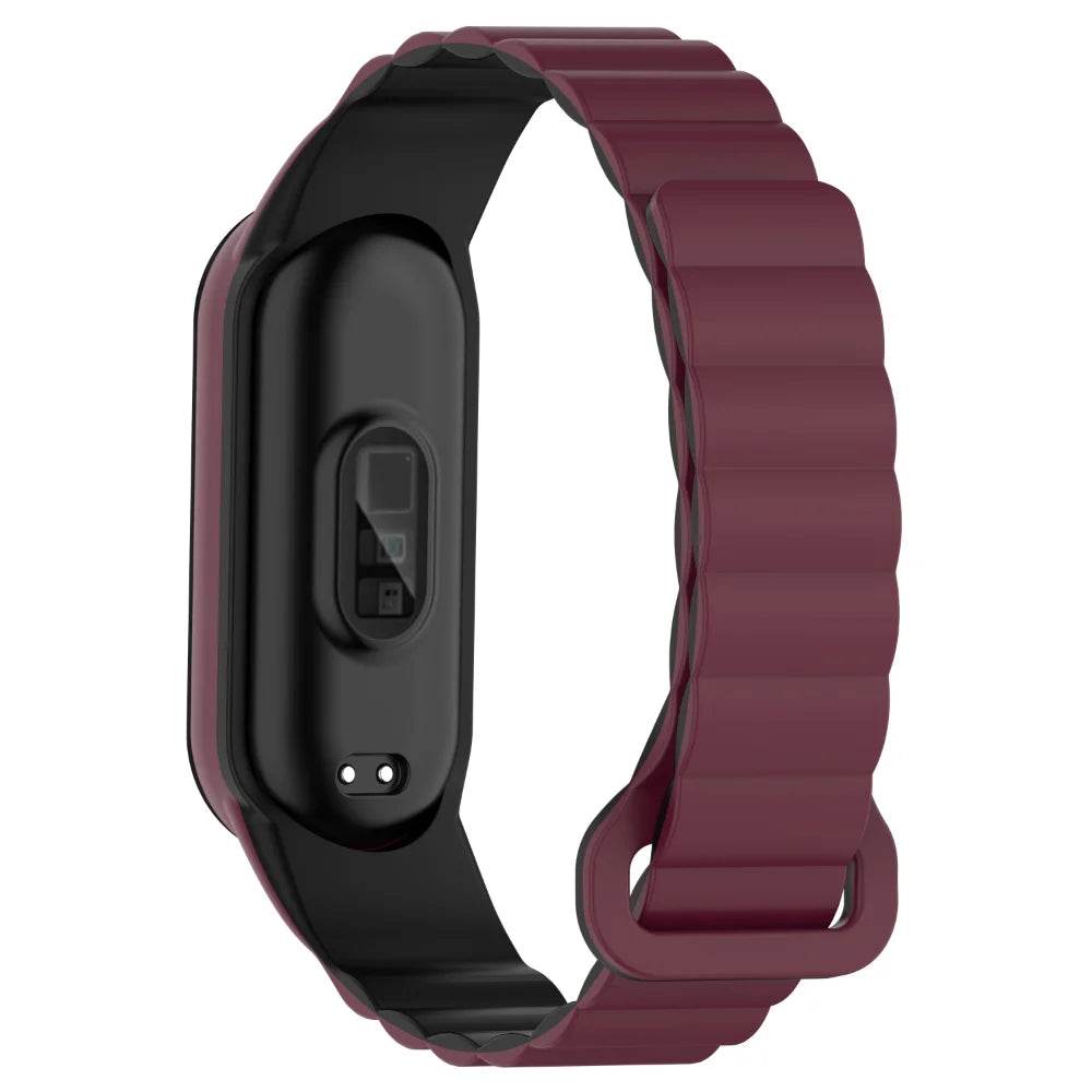 Silicone Strap For Xiaomi Mi Band 8 7 6 5 4 3 Magnetic Wristband Smart Watch for Mi Band 8 7 6Strap Mi Band 5 3 Band Accessories - Tamnz