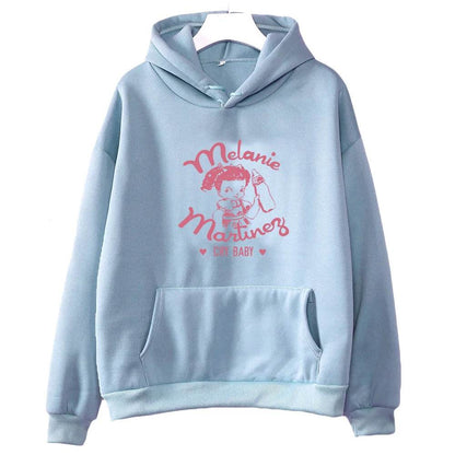 Melanie Martinez Portals Tour Sweatshirts Women Autumn Loose Clothes Cartoon Graphic Hoodie Kawaii Hoody Ovesized Casual Tops - Tamnz