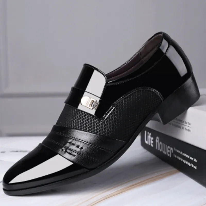 Luxury Plus Size Party Office Business Casual Shoes Loafers Zapatos De Vestir Hombre - TaMNz
