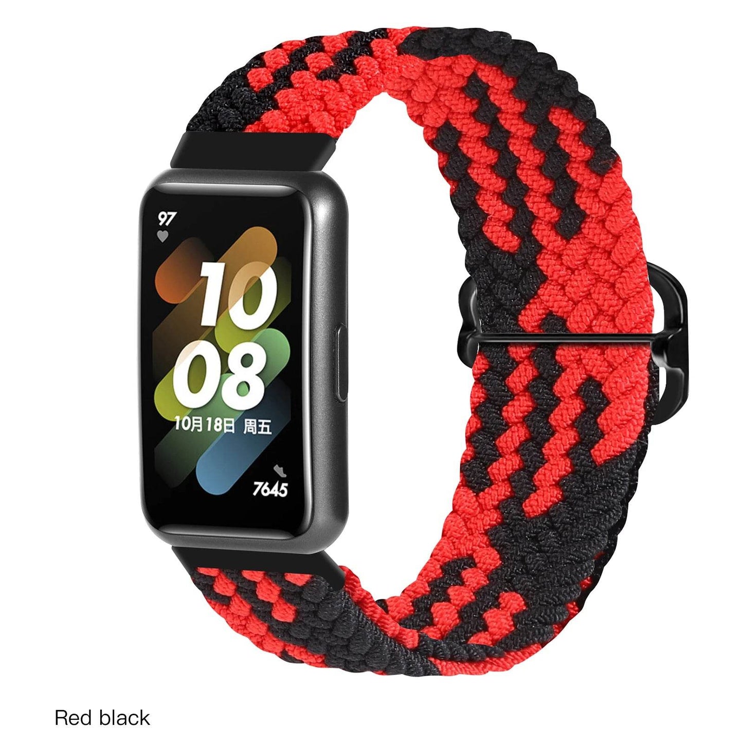 Nylon Loop Strap For Huawei Band 9/8/7 Adjustable Braided Replacement Bracelet Wristband For Huawei Band 7 8 9 Belt Accessories - Tamnz