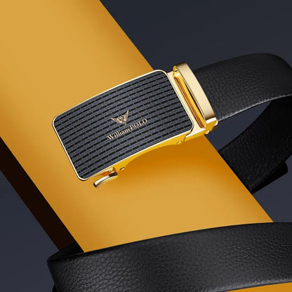 Brand Genuine Leather Belt Man Men's Belt Cow Man Luxury Designer Belts Fashion Automatic Buckle Belts For Men - TaMNz