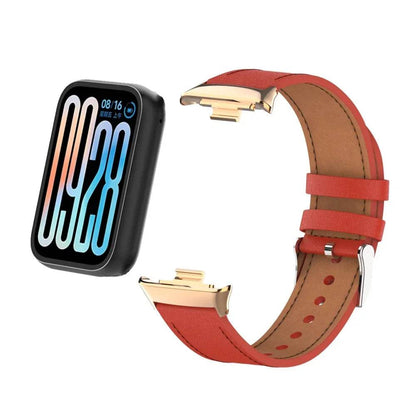 New Leather Strap for Xiaomi Mi Band 9 Pro Smartwatch Replaceable wristband for Mi Band 8 Pro/Redmi Watch 4/5 High Quality Belt - Tamnz