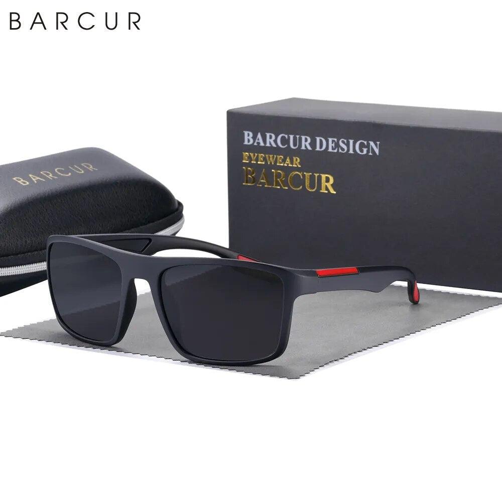Polarized Ultralight Sports Sunglasses Square Eyewear UV400 Protection - TaMNz