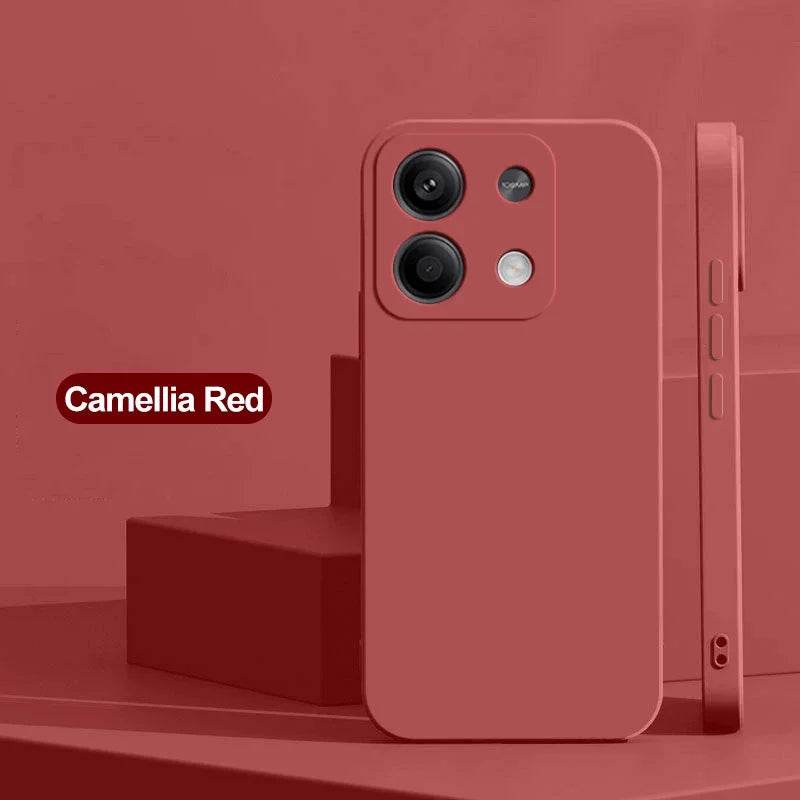 Original Liquid Silicone Phone Case For Xiaomi Redmi Note 13 13Pro Note13 Pro ＋ Note13Pro Plus 5G Shockproof Back Cover - Tamnz