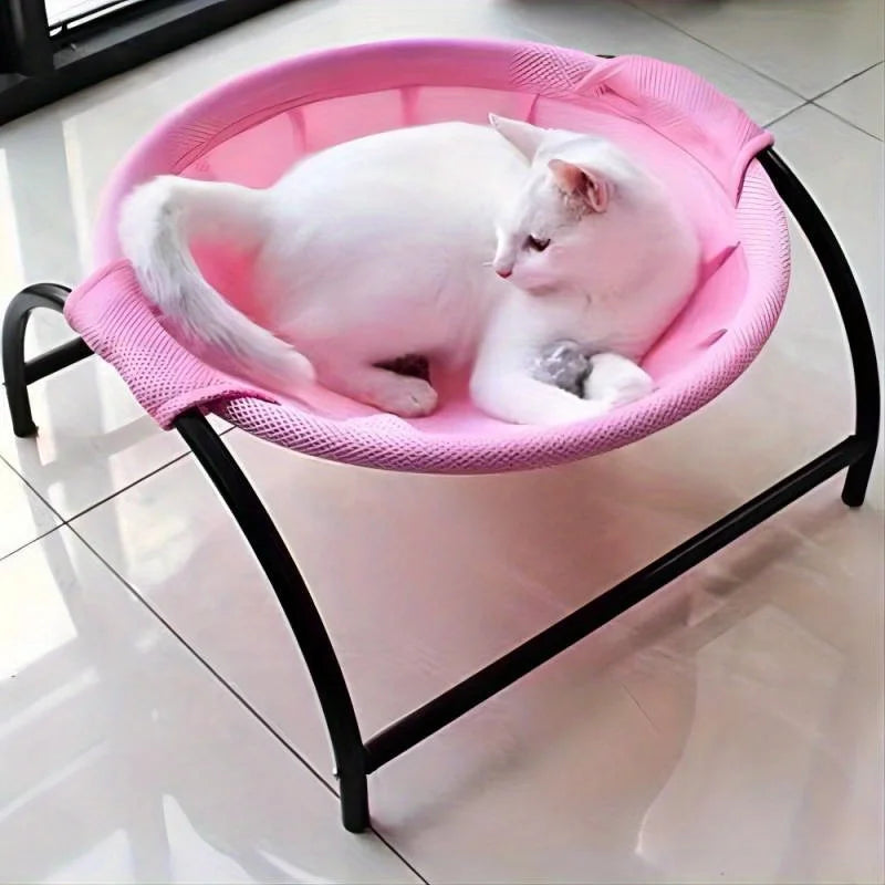 Cat Bed Pet Hammock Bed Cat Sleeping Bed Breathable Cooling Cot Sofa Pet Hammock Bed - Tamnz