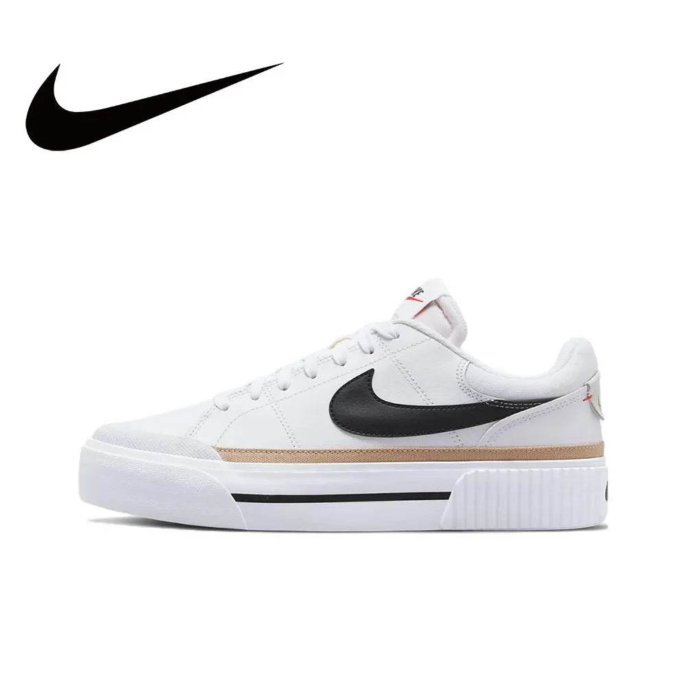 NIKE COURT LEGACY LIFT classic and versatile styleshoes men and women retro trend trainers casual comfortable slip-on shoes - Tamnz