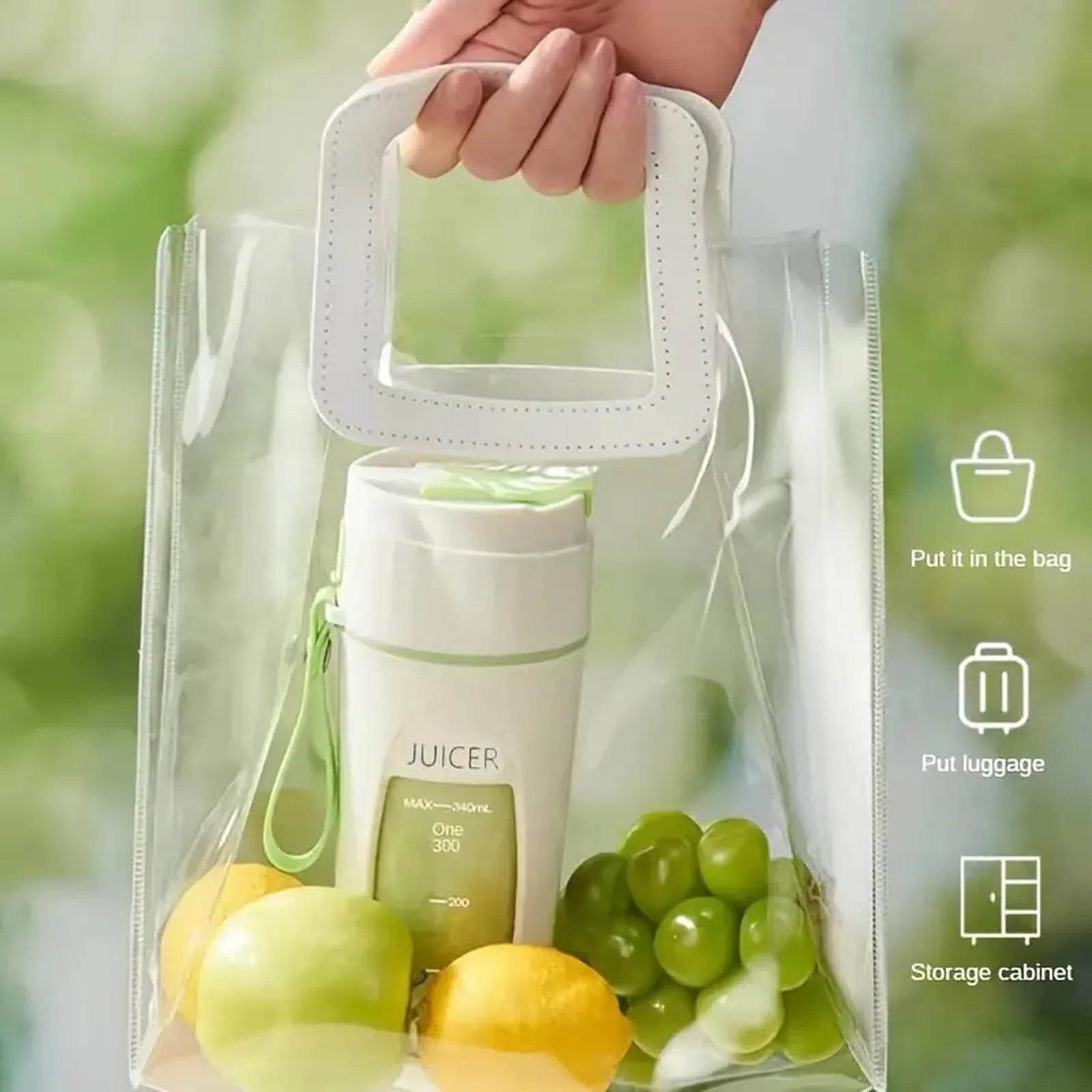 Portable Juicer, usb small electric juicer, juice cup, smoothie blender, food processor blender - Great for Kitchen, Travel! - Tamnz