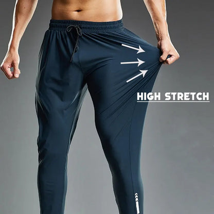 Elastic Running Sport Pants Sweatpants Casual Outdoor Training Gym Fitness Trousers - TaMNz