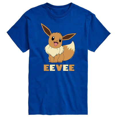 Pokémon Eevee Graphic T-Shirt Men Anime Manga Cartoon Short Sleeve Cotton Tops Casual Crew Neck T Shirt for Women Mens Clothing