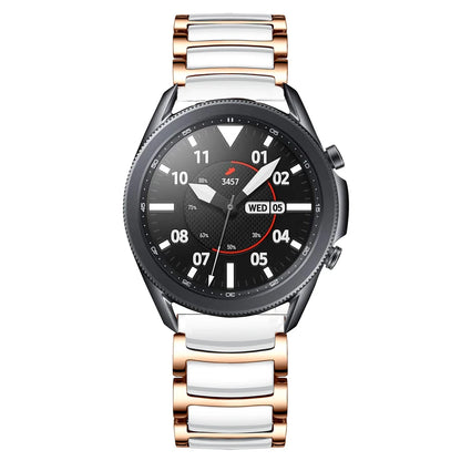 22mm 20mm Ceramic Strap For Samsung Galaxy Watch 46mm/Active 2/Huawei Watch GT2 Metal Stainless Steel Strap for Amazfit GTR 47mm