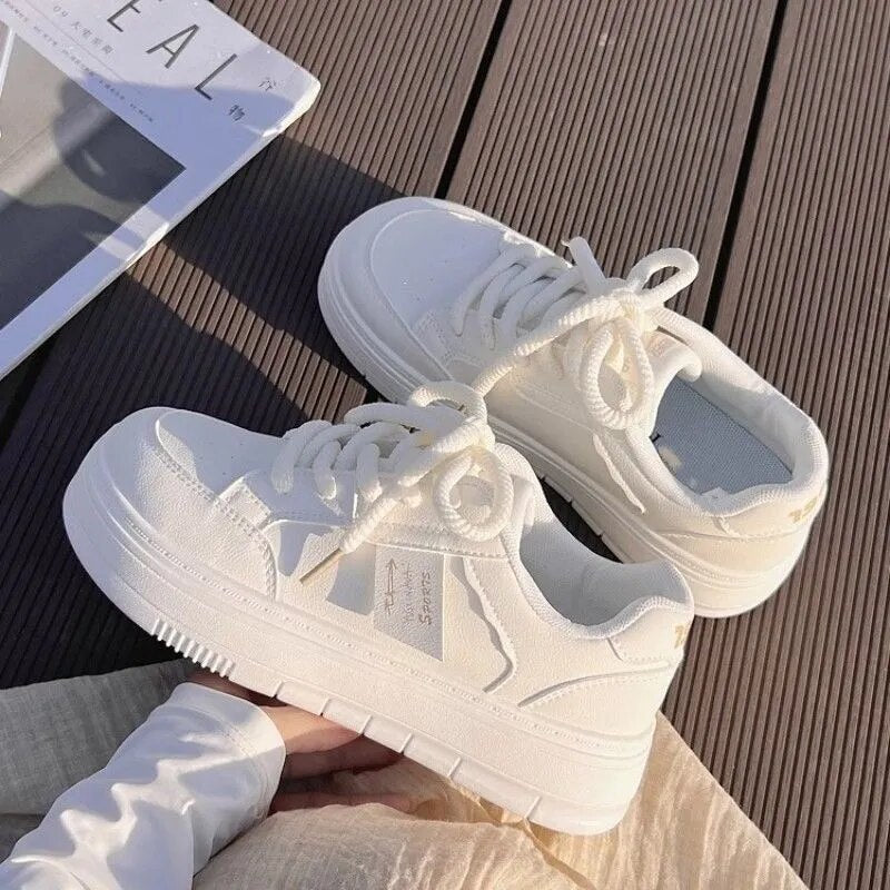 Shoes for Women Breathable Women's Vulcanize Shoes Summer Women Sneakers Mesh Lace Up Ladies Casual Shoes Zapatos - TaMNz
