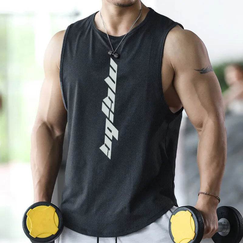 Gyms Workout Sleeveles Shirt Male Summer - Tamnz