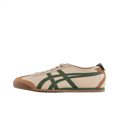 Asics Onitsuka Tiger MEXICO 66 Slip-on Running Shoes for Men and Women Classic Leather Sneakers