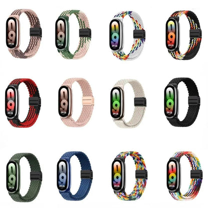 Nylon Solo Loop Strap for Xiaomi Mi Band 9 Smartwatch Replaceable Breathable Bracelet for Xiaomi Mi Band 8/9 Sports Belt Correa - Tamnz