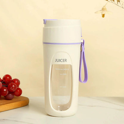 Portable Juicer, usb small electric juicer, juice cup, smoothie blender, food processor blender - Great for Kitchen, Travel! - Tamnz