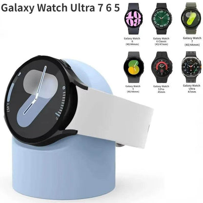 NEW Charging bracket for Samsung Galaxy Watch 7 Ultra 47mm 6 5 44mm 40mm 5 pro 45mm Silicone Stand for Watch 6 Classic 47mm 43mm - Tamnz