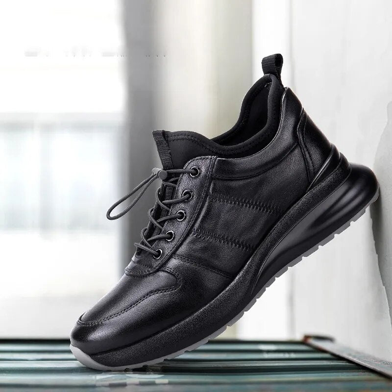 Breathable Leather Shoes for Men Autumn - TaMNz