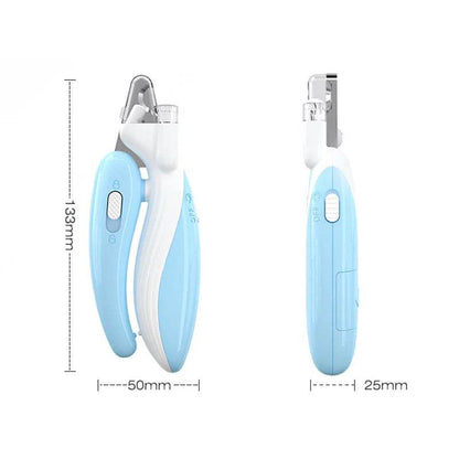 Professional Pet Nail Clippers with Led Light Pet Claw Grooming Scissors for Dogs Cats Small Animals Paw Nail Trimmer Pet Supply - Tamnz