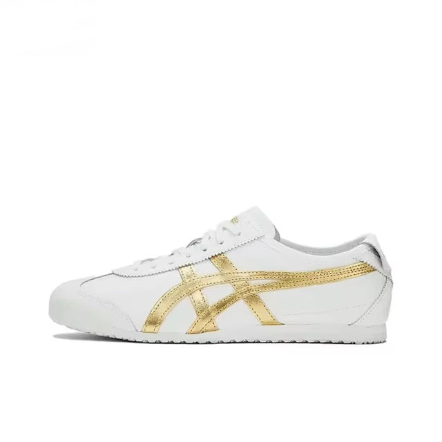 Asics Onitsuka Tiger MEXICO 66 Slip-on Running Shoes for Men and Women Classic Leather Sneakers