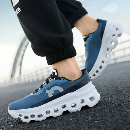 Spring Summer New Men's Sports Sneakers Breathable Platform Casual Sneakers Man Outdoor High Quality Men Athletic Shoes Trainers