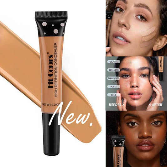 Full Cover Liquid Concealer 8 Color BB Cream Foundation Air-permeable Natural Brightening Makeup Eye Dark Circles Cream Cosmetic - Tamnz