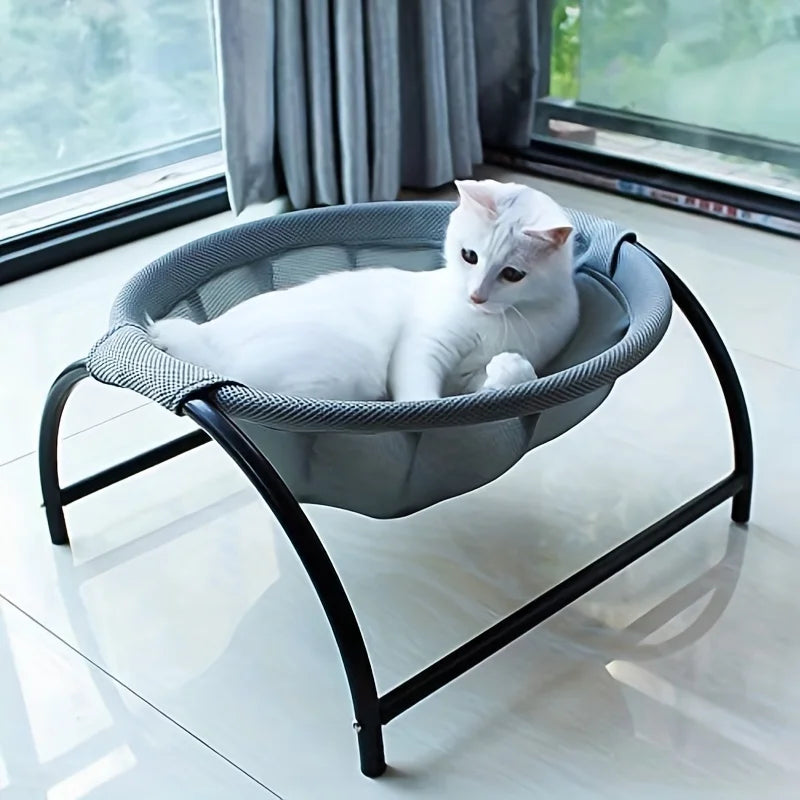 Cat Bed Pet Hammock Bed Cat Sleeping Bed Breathable Cooling Cot Sofa Pet Hammock Bed