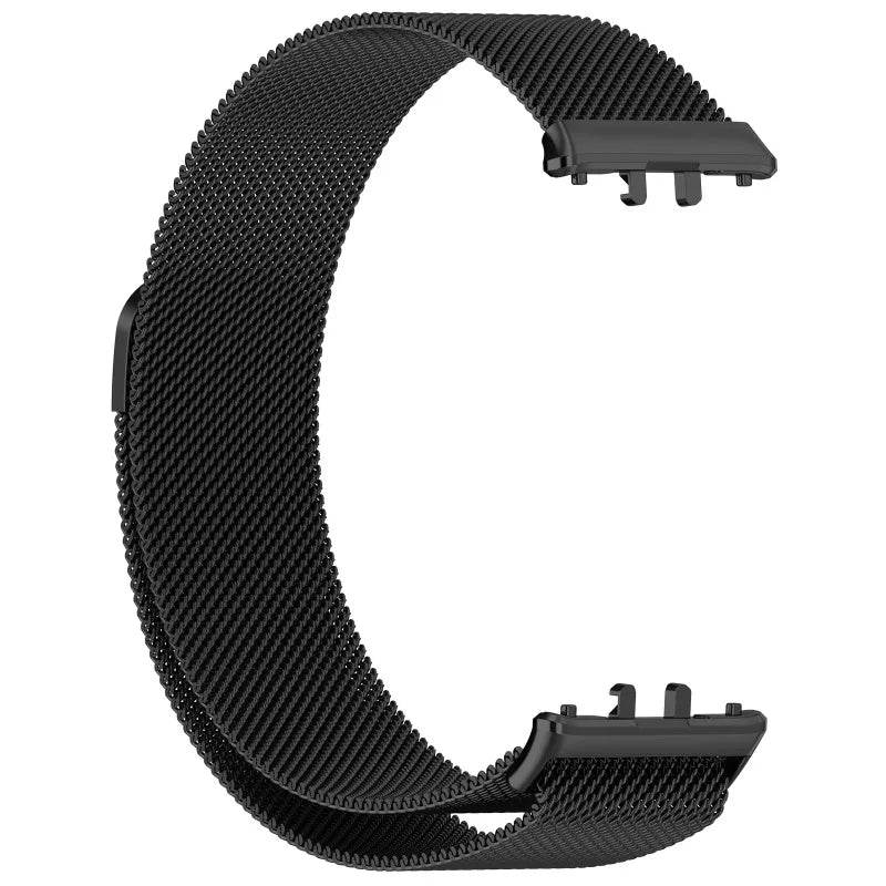 Milanese Loop Strap+TPU Case for Samsung Galaxy Fit 3 SM-R390 SmartWatch Replaceable Wristband for Galaxy Fit 3 Protective Cover - Tamnz