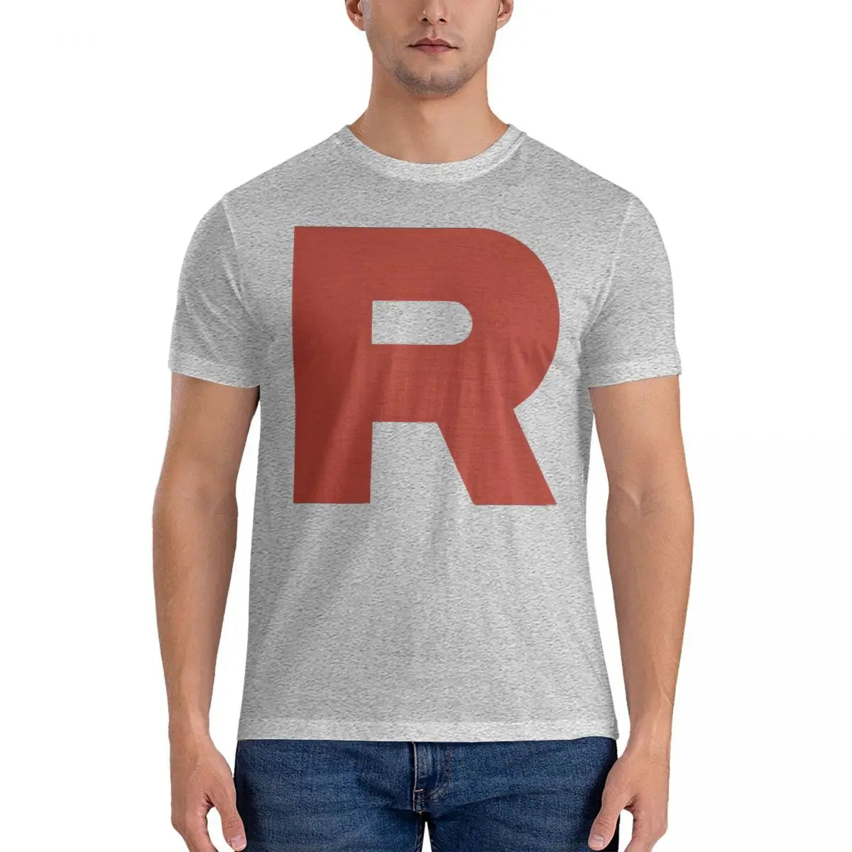 Men Team Rocket T Shirt P-Pokemon Cotton Clothing Funny Short Sleeve O Neck Tee Shirt Graphic Printed T-Shirts