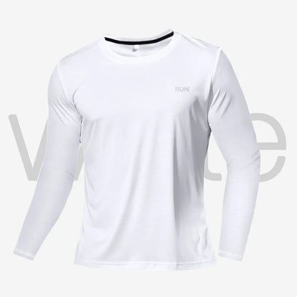 Quick Dry Breathable T-Shirt Simple Outdoor Casual Gym Clothing Fitness Equipment - TaMNz
