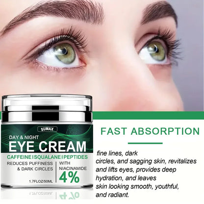 50ml Retinol Eye Cream Day and Night Anti Dark Circles Eye Bags Removal Moisturizing Firming Eye Creams Eyes Skin Care Products